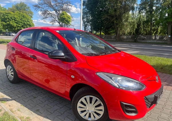 Mazda 2 cena 19900 przebieg: 158000, rok produkcji 2012 z Jarocin małe 277